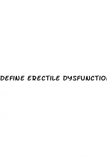 define erectile dysfunction therapy