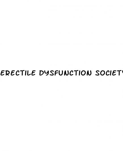 erectile dysfunction society