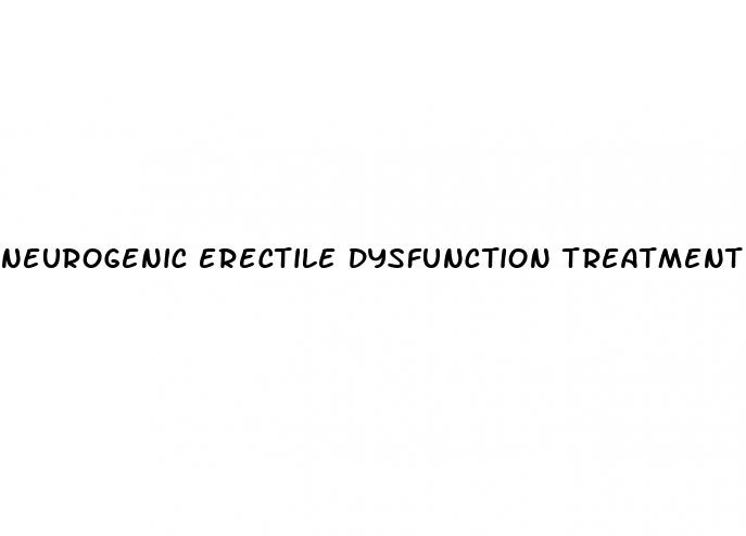 neurogenic erectile dysfunction treatment