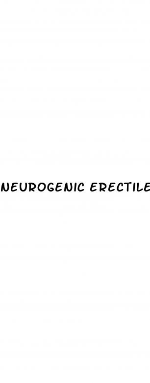 neurogenic erectile dysfunction