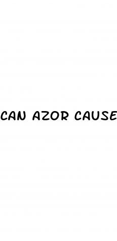 can azor cause erectile dysfunction