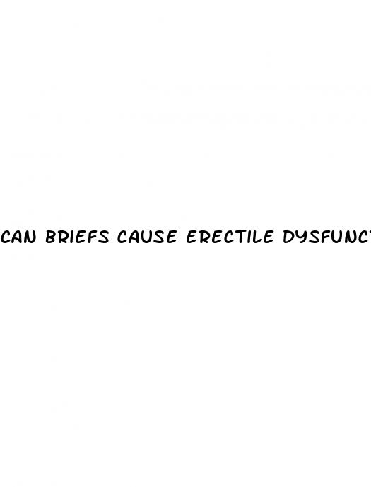 can briefs cause erectile dysfunction