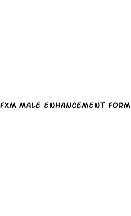 fxm male enhancement formula