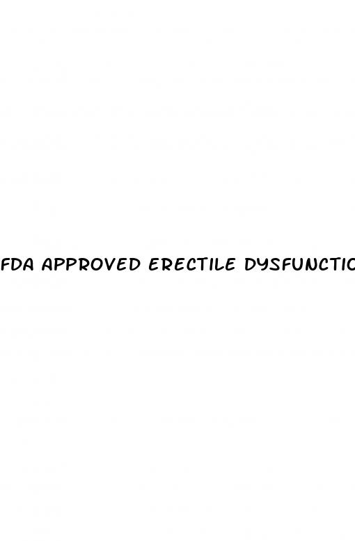 fda approved erectile dysfunction gel