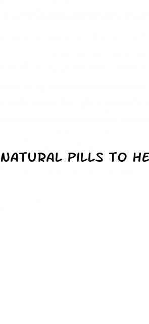 natural pills to help with erectile dysfunction