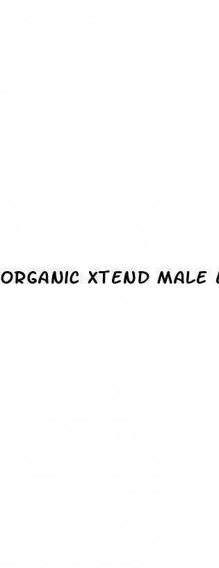 organic xtend male enhancement