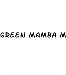 green mamba male enhancement