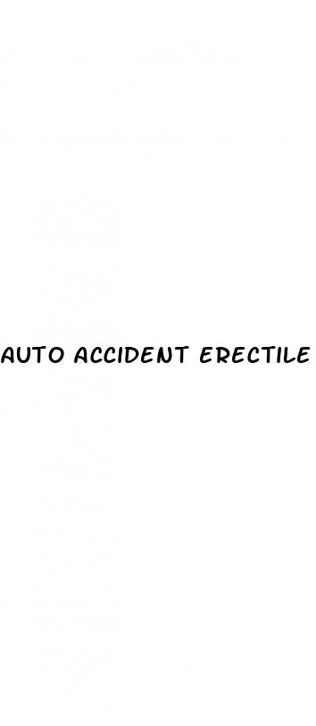 auto accident erectile dysfunction