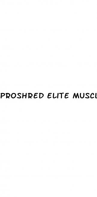 proshred elite muscle male enhancement