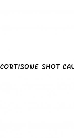 cortisone shot cause erectile dysfunction