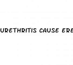 urethritis cause erectile dysfunction