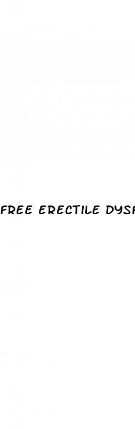 free erectile dysfunction