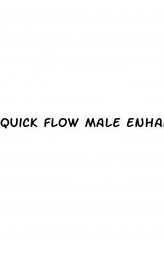 quick flow male enhancement cost