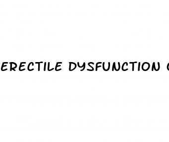 erectile dysfunction organic vs non organic