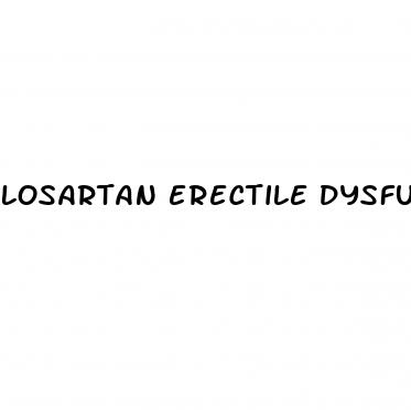 losartan erectile dysfunction