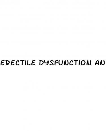 erectile dysfunction and orgasm