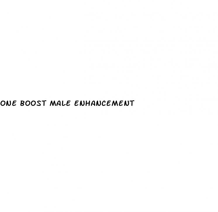 one boost male enhancement