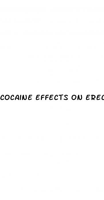 cocaine effects on erectile dysfunction