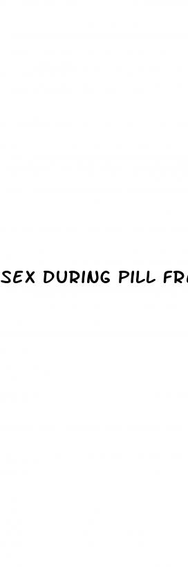 sex during pill free week