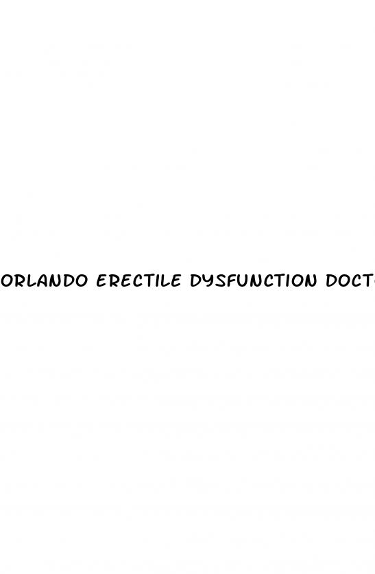 orlando erectile dysfunction doctor