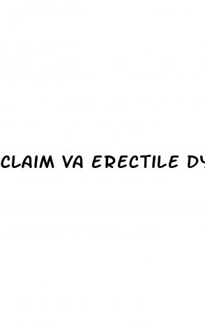 claim va erectile dysfunction