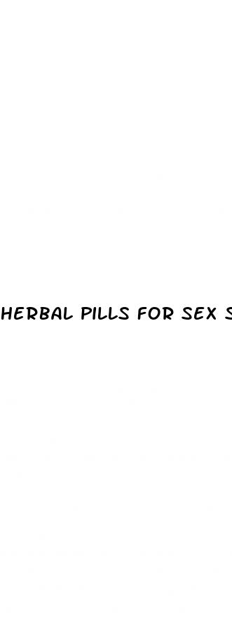 herbal pills for sex stamina