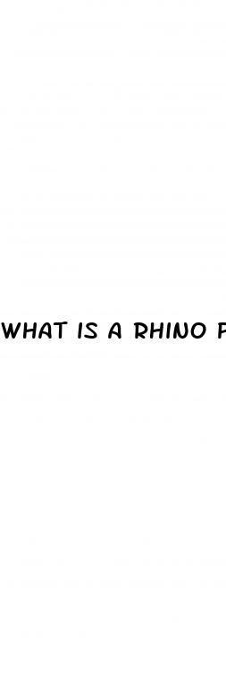 what is a rhino pill