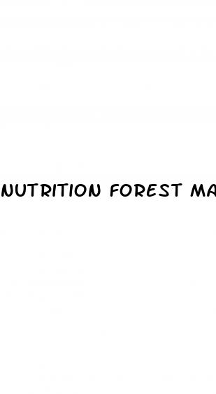 nutrition forest male enhancement