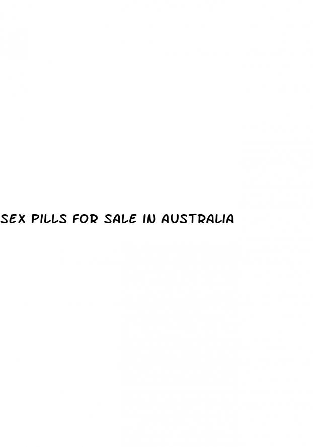 sex pills for sale in australia