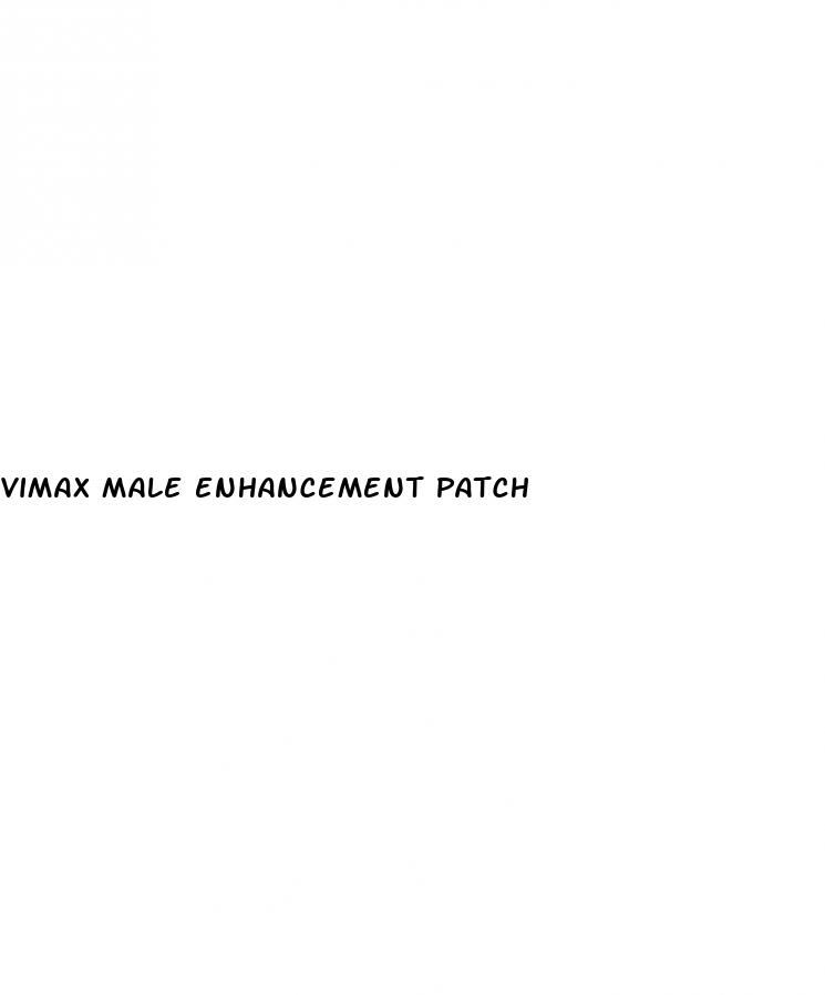 vimax male enhancement patch