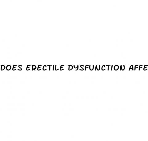 does erectile dysfunction affect pregnancy