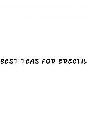 best teas for erectile dysfunction