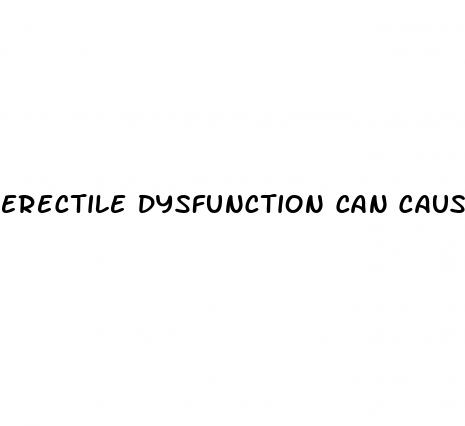 erectile dysfunction can cause infertility