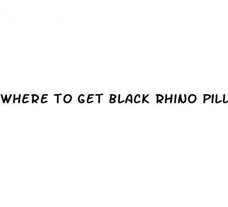 where to get black rhino pills