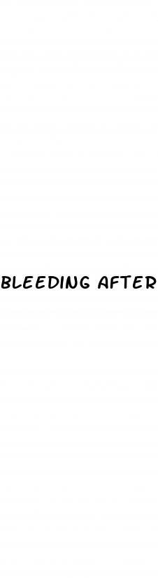 bleeding after sex on birth control pill