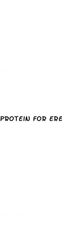 protein for erectile dysfunction