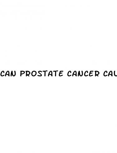 can prostate cancer cause erectile dysfunction