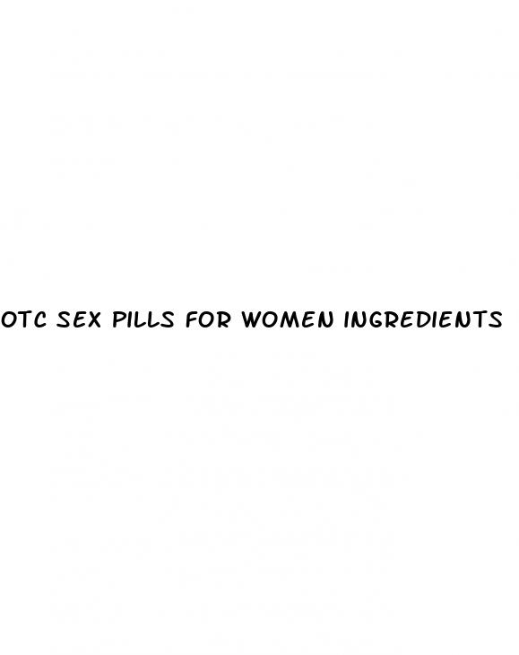 otc sex pills for women ingredients