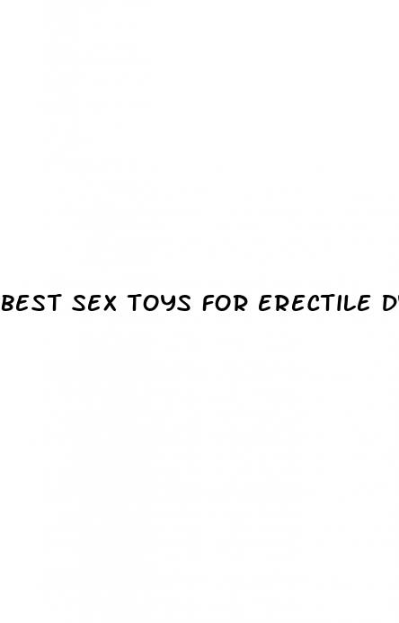 best sex toys for erectile dysfunction