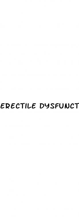 erectile dysfunction in early 20s