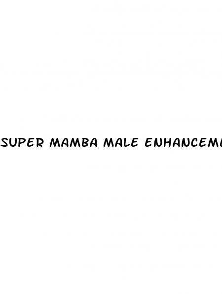 super mamba male enhancement pill