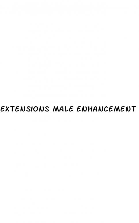 extensions male enhancement pills reviews