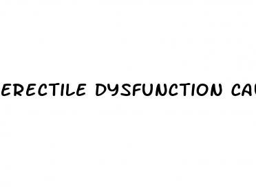 erectile dysfunction causes