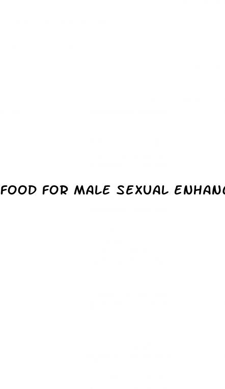 food for male sexual enhancement