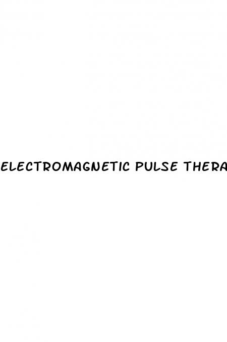 electromagnetic pulse therapy erectile dysfunction