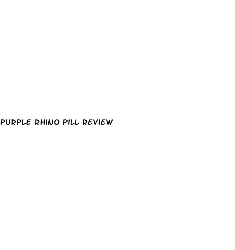 purple rhino pill review