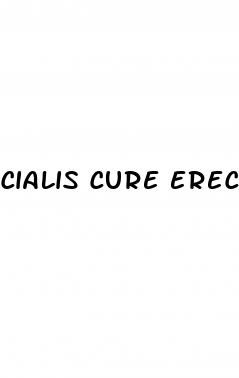 cialis cure erectile dysfunction