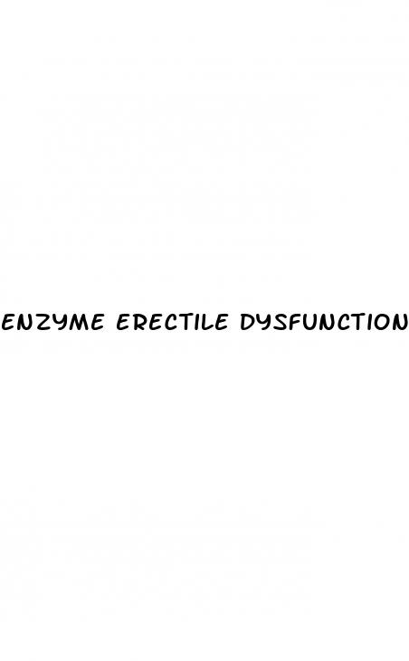 enzyme erectile dysfunction