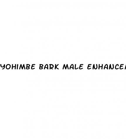 yohimbe bark male enhancement