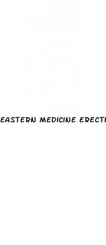 eastern medicine erectile dysfunction